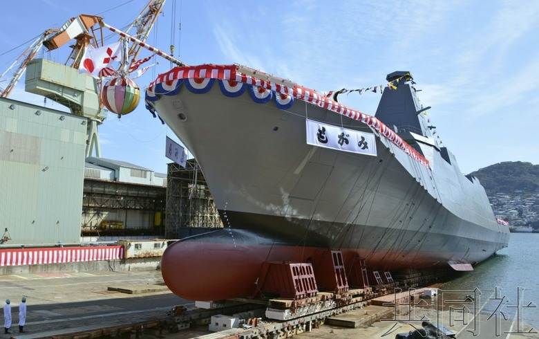 海軍下一代6000噸作戰艦,可能可能以日本最新銳的最上級護衛艦為藍本