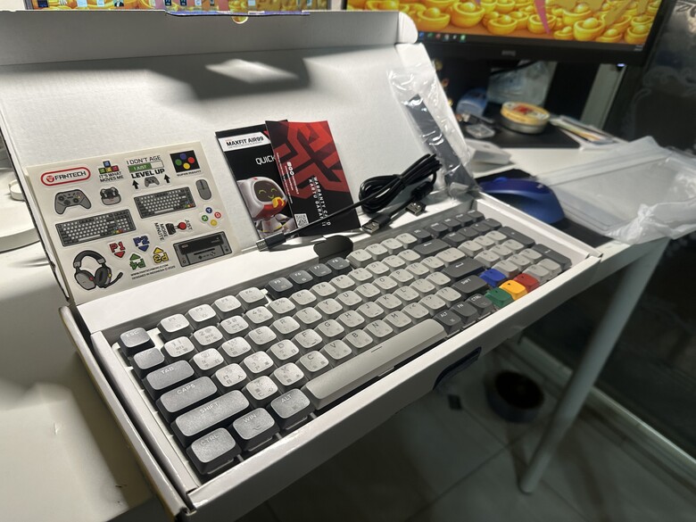 【開箱分享】長時間打字工作者的鍵盤選擇｜Fantech MAXFIT AIR99 MK916 使用心得