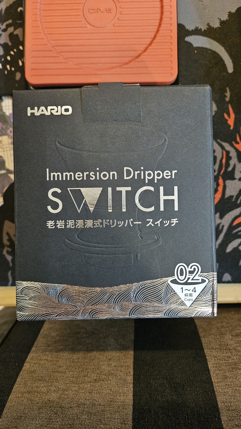 [微開箱]HARIO X 陶作坊 老岩泥SWITCH濾杯