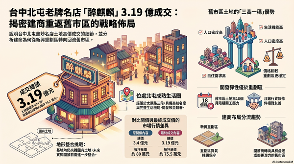 「坤」字輩建商出手，3.2億買北屯4.8顆星熱炒名店