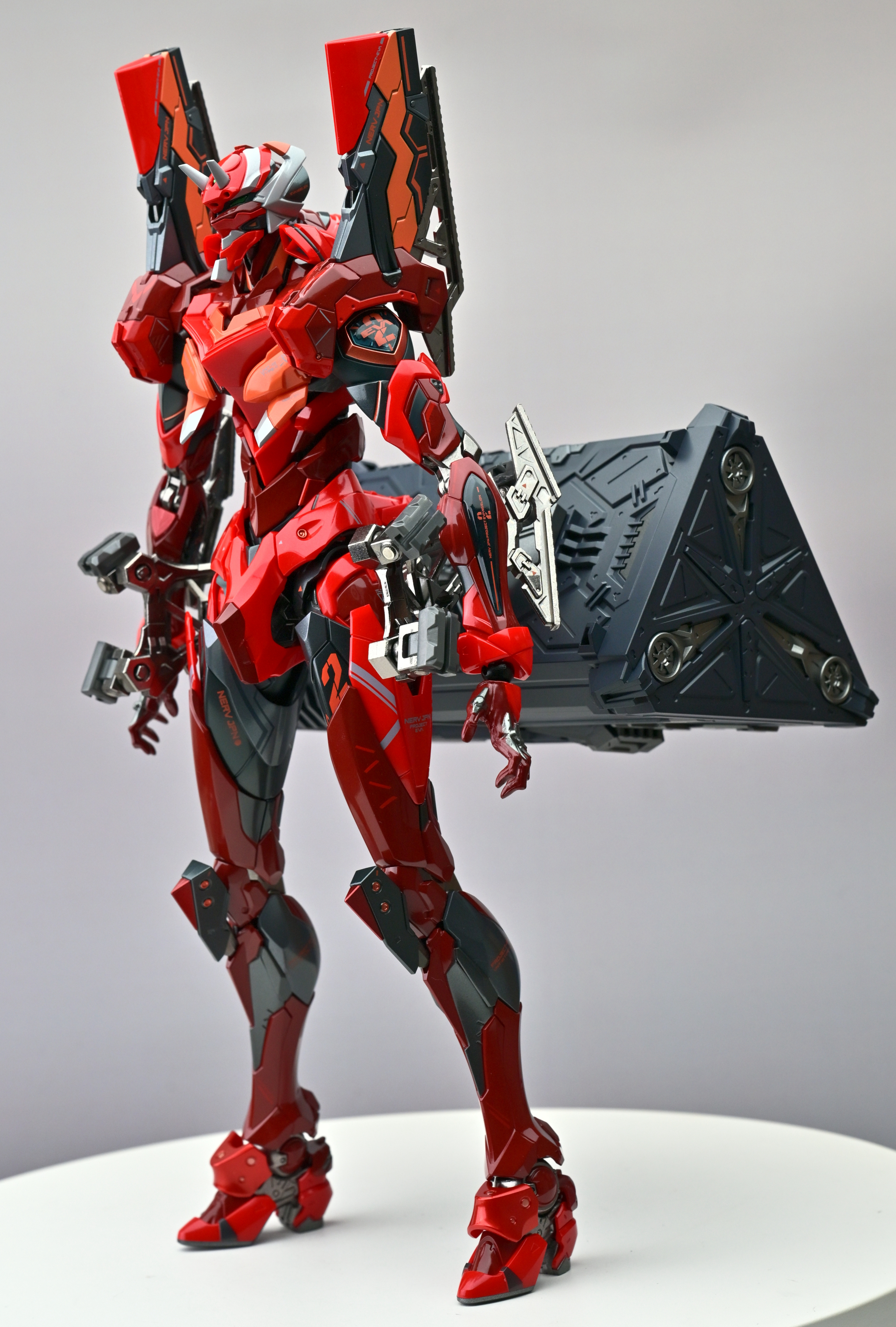 【CCSTOYS鐵魄】 明日香的赤紅怒火 浴火重生的野獸 鐵魄 EVA 貳號機 II式 開箱