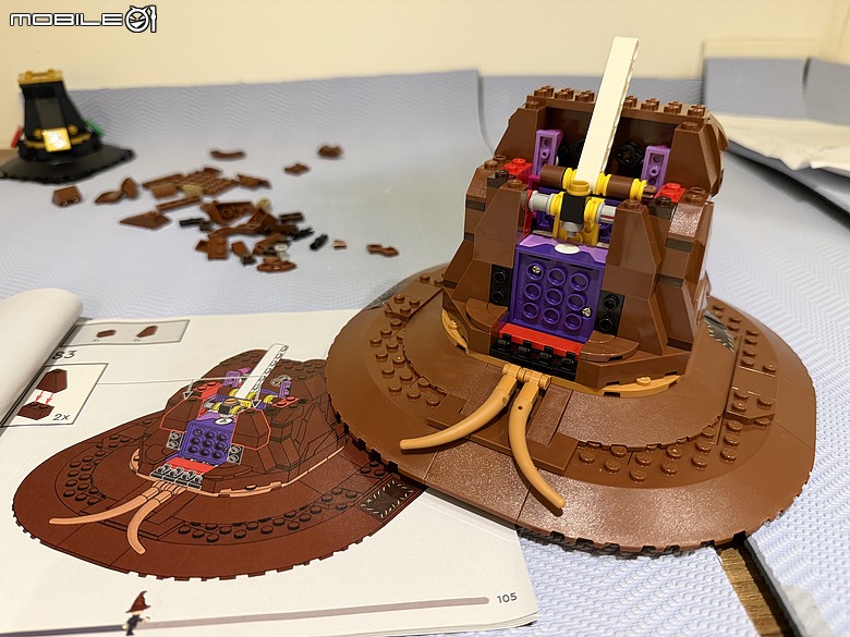 點我看大圖 LEGO 哈利波特 76429 分類帽開箱|為寶寶打造一個魔法童年