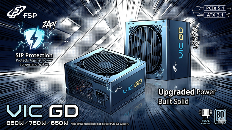 直出壓紋線 cp 取向 FSP 全漢 VIC GD ATX3.1