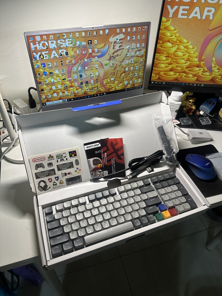 【開箱分享】長時間打字工作者的鍵盤選擇｜Fantech MAXFIT AIR99 MK916 使用心得