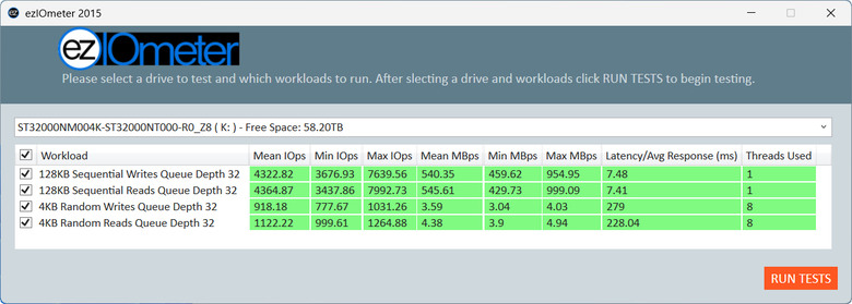 【開箱簡測】Seagate Exos M 32TB ST32000NM004K 硬碟效能簡測 (圖多)