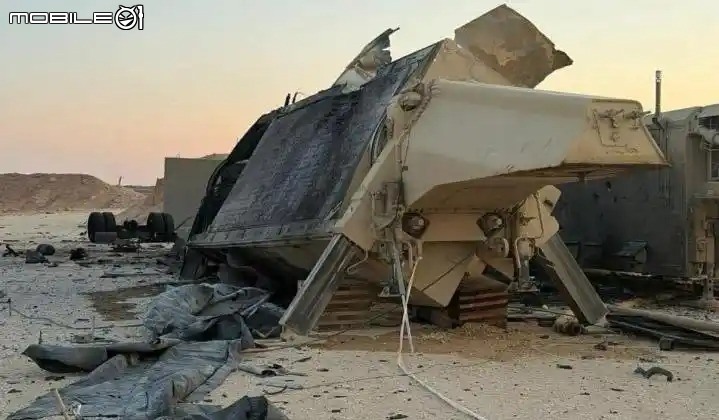 卡達已公佈美軍烏代德空軍基地內AN/FPS-132“鋪路爪”雷達受損畫面