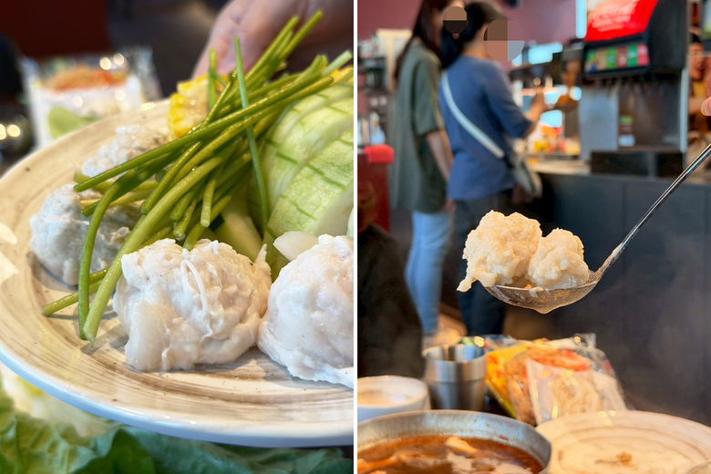 高雄火鍋｜新品牌【二旭鍋】百坪寬敞空間｜牛大骨鍋底濃郁｜自助吧豐富吃到飽｜Focus13輕軌真愛碼頭站
