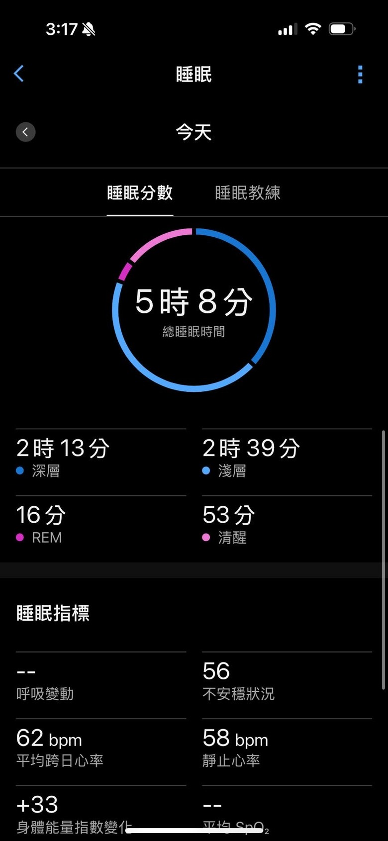 ［分享］ 數據會說話 實測補鎂後的睡眠分數變化