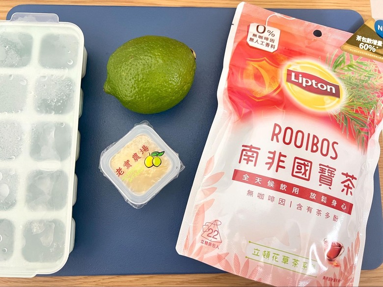 自製簡易路易莎青檸國寶茶