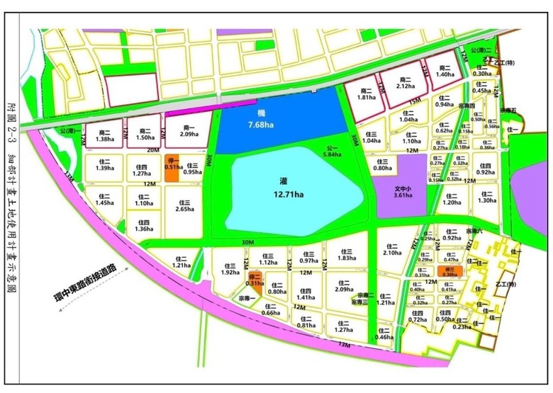 窮人翻身最後機會在8年後台鐵中路車站新市政中心湖景中央公園