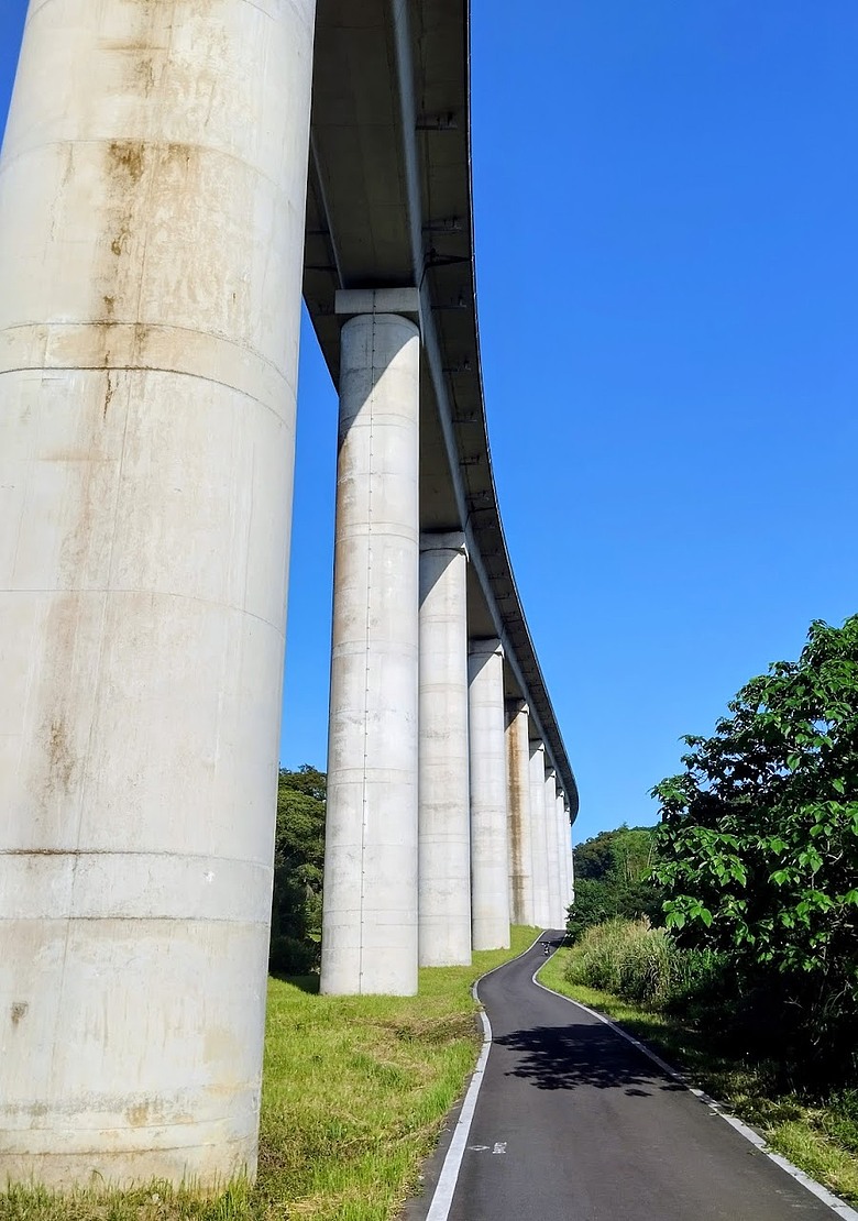 桃園機場捷運自行車道「終點秘境」原來長這樣子