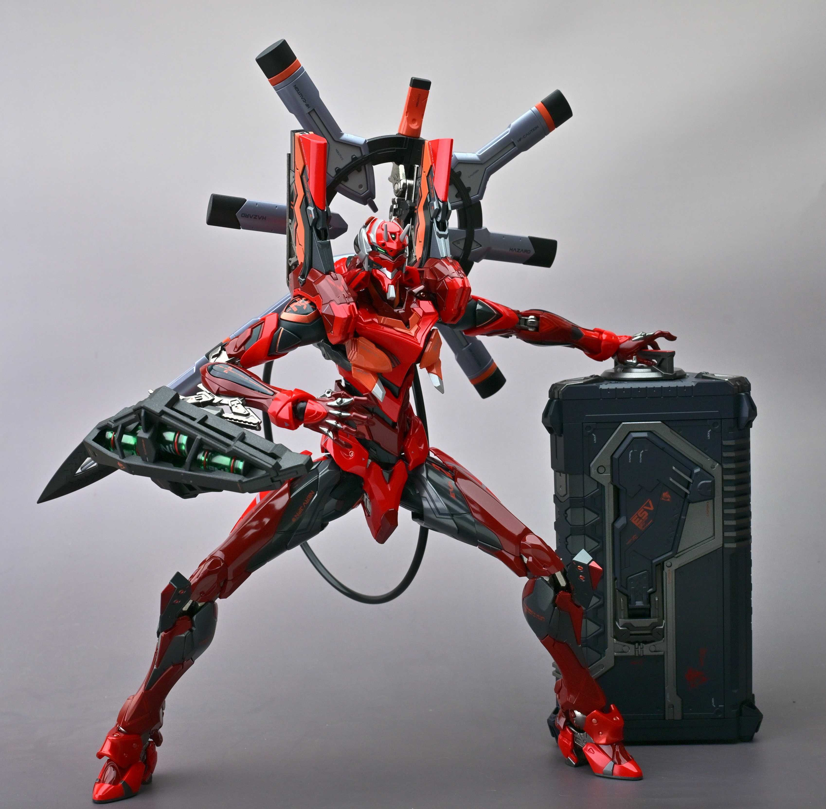 【CCSTOYS鐵魄】 明日香的赤紅怒火 浴火重生的野獸 鐵魄 EVA 貳號機 II式 開箱