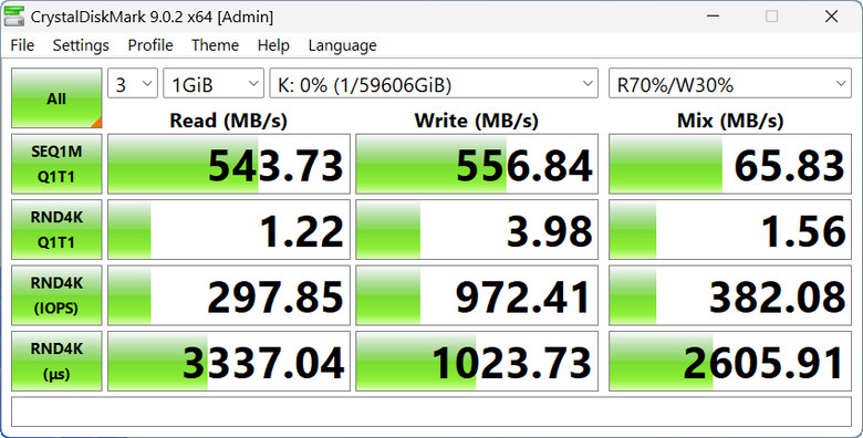 【開箱簡測】Seagate Exos M 32TB ST32000NM004K 硬碟效能簡測 (圖多)