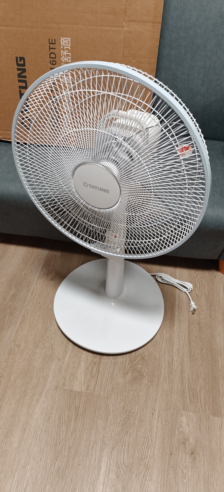 [開箱&分享]大同電風扇TF-L16DTE
