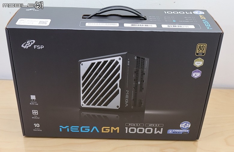 高階CP金牌選擇MIT 台灣製 FSP 全漢 MEGA GM 玩家級旗艦金牌