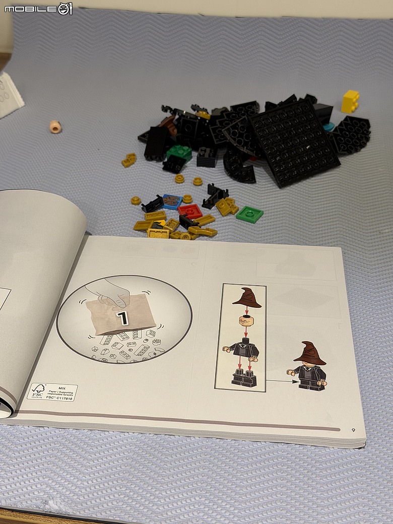 點我看大圖 LEGO 哈利波特 76429 分類帽開箱|為寶寶打造一個魔法童年