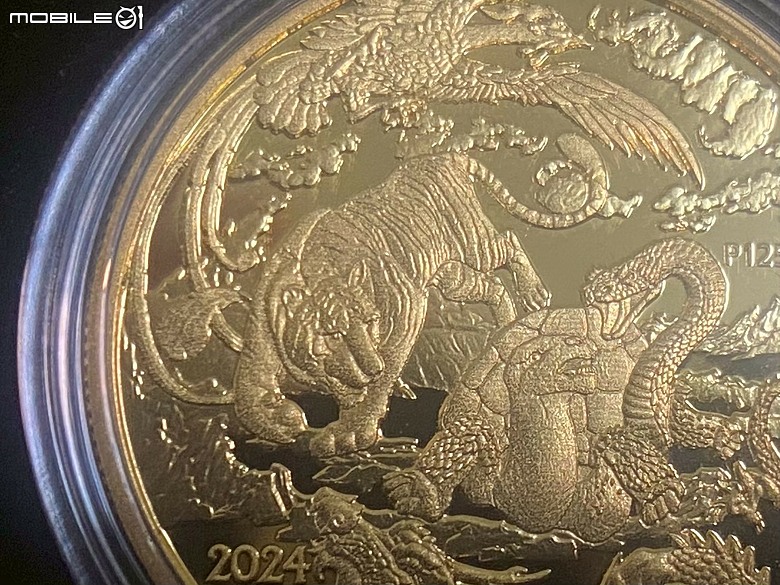 【分享開箱】2024澳洲柏斯鑄幣廠四大神獸青龍白虎朱雀玄武1盎司精鑄金幣 - The Perth Mint Chinese Myths and Legends Four Guardians 2024 1oz Gold Proof Coin