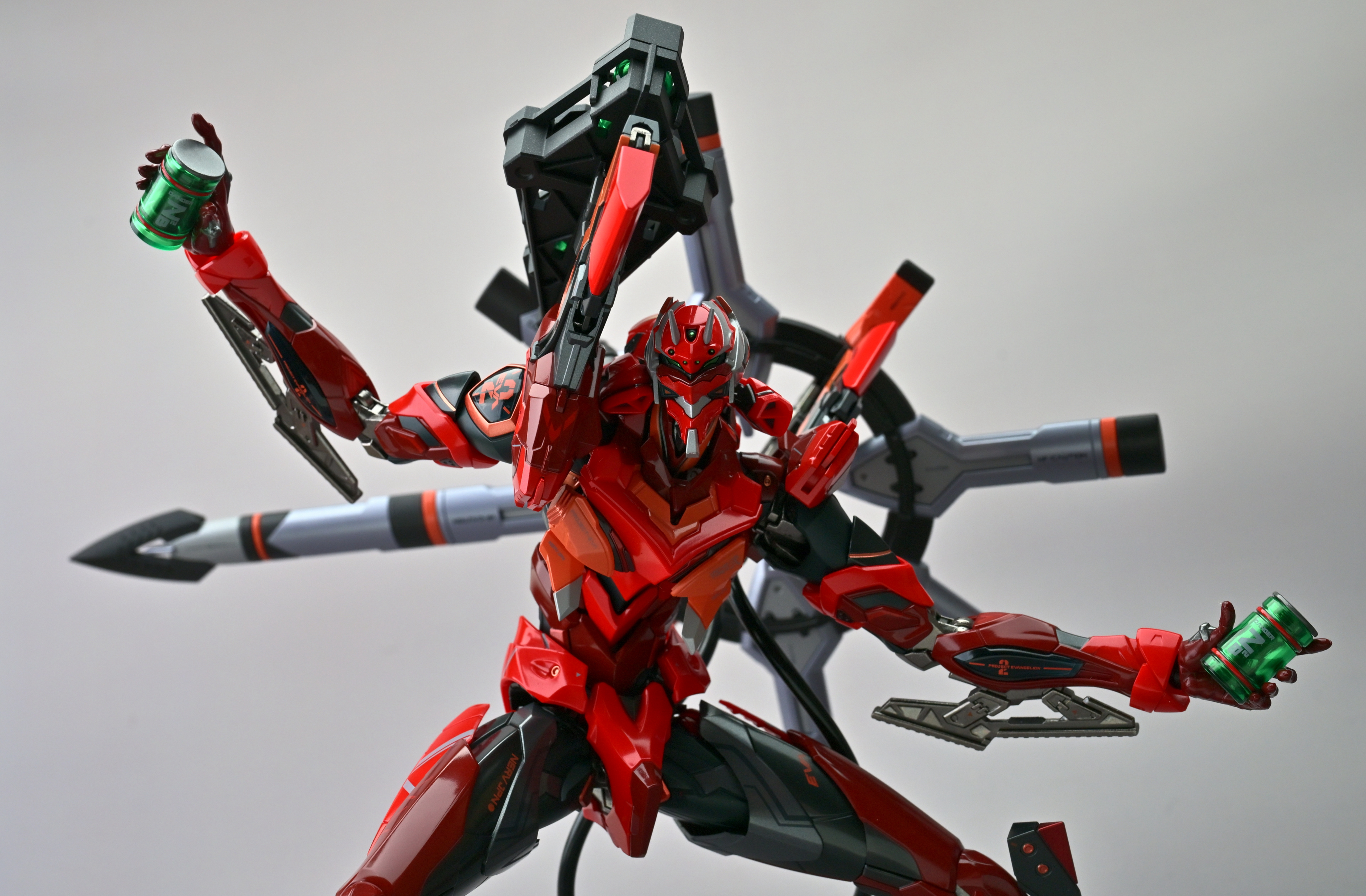 【CCSTOYS鐵魄】 明日香的赤紅怒火 浴火重生的野獸 鐵魄 EVA 貳號機 II式 開箱