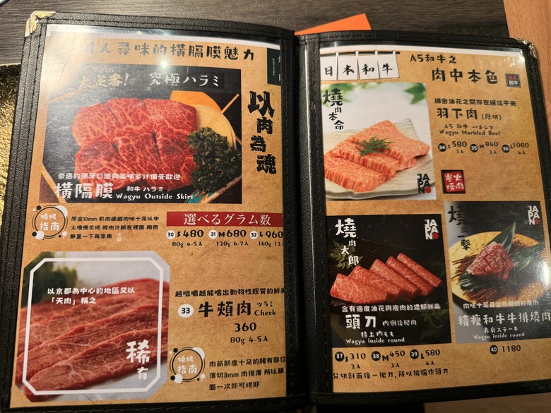 台北燒肉推薦｜舌鼓燒肉：質感日式燒肉店，肉控不能錯過
