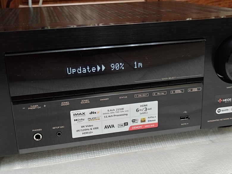 Denon AVR-X3800H 日本亞馬遜 - Dirac ART 主動多聲道數位空間聲學校正