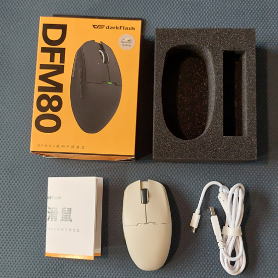 darkFlash DFM80 / DFM80 PRO 三模輕量滑鼠簡單開箱