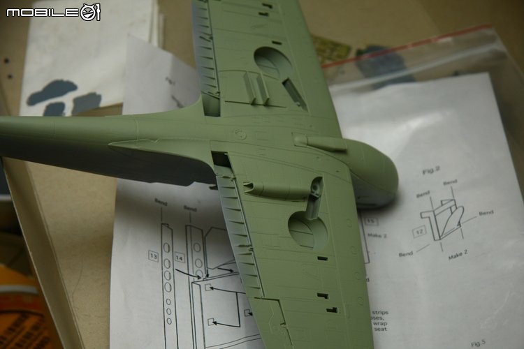[模型製作記] 英國噴火戰鬥機Spitfire MK.II 1/32