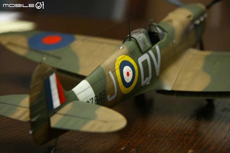[模型製作記] 英國噴火戰鬥機Spitfire MK.II 1/32