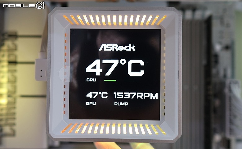 華擎 ASRock 鋼鐵傳奇 Steel Legend 新拼圖 360 LCD 水冷