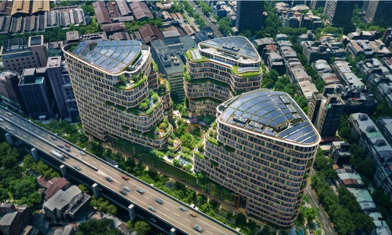 ［信義三角都更特區］Xinyi Triangle Urban Renewal Special Zone（又名小信義區）：「國美榕遇」「吉祥如藝」「國賓金建設案」「宜民建設案」