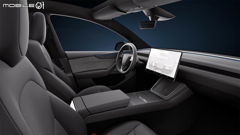 Tesla Model Y,黑色頂篷內裝,黑化版車型,TESLA,台灣,黑色字標,市場,銷售表現,進口車銷售冠軍,新車銷售報告相關描述