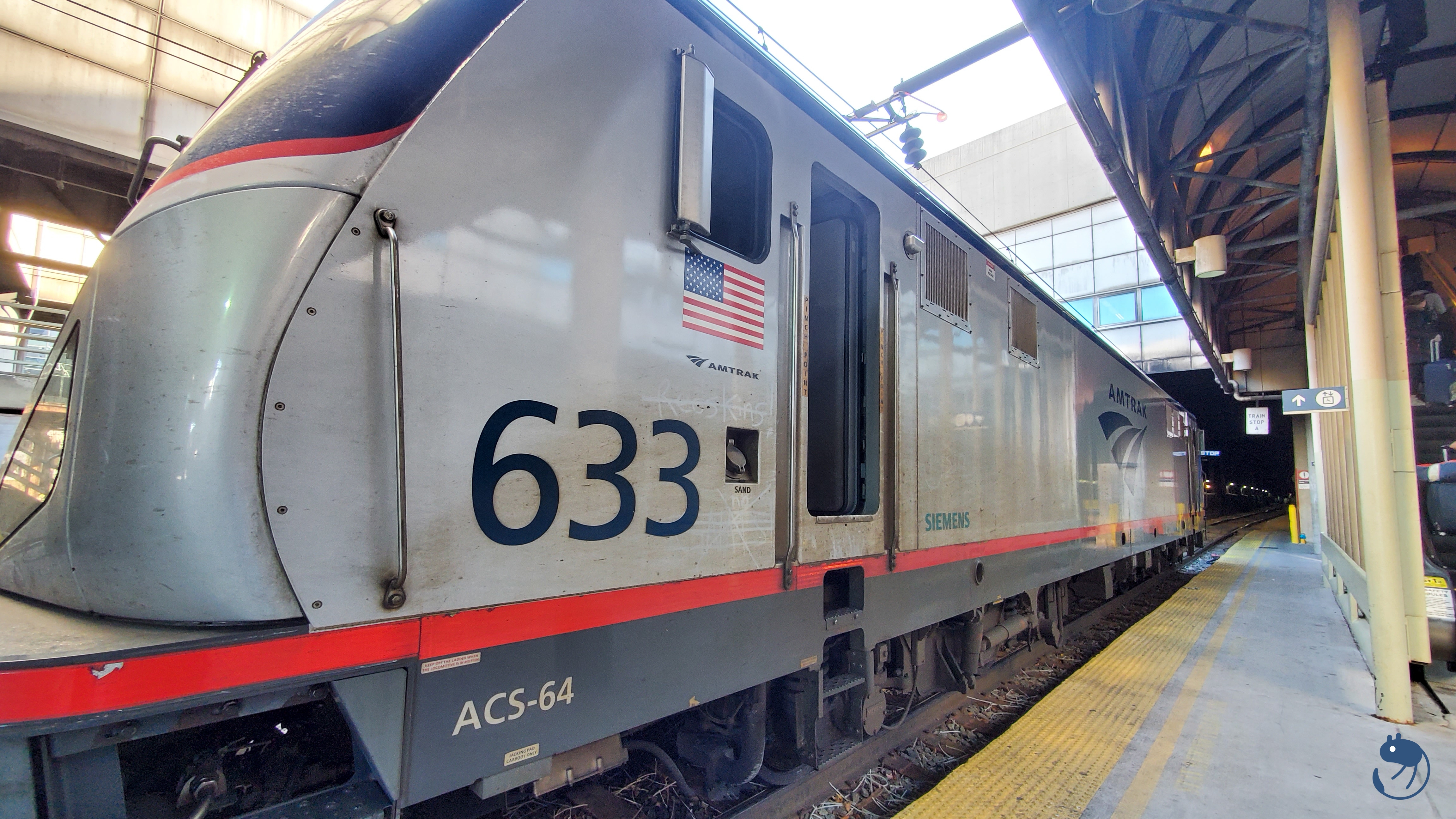 美國-華盛頓特區|Amtrak 紐約NYP-華盛頓特區WAS 搭乘紀錄