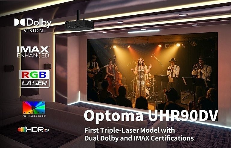 投影機終於迎來「專屬杜比視界」時代：OPTOMA UHR90DV HDR10/HDR10+/DV畫面實戰！