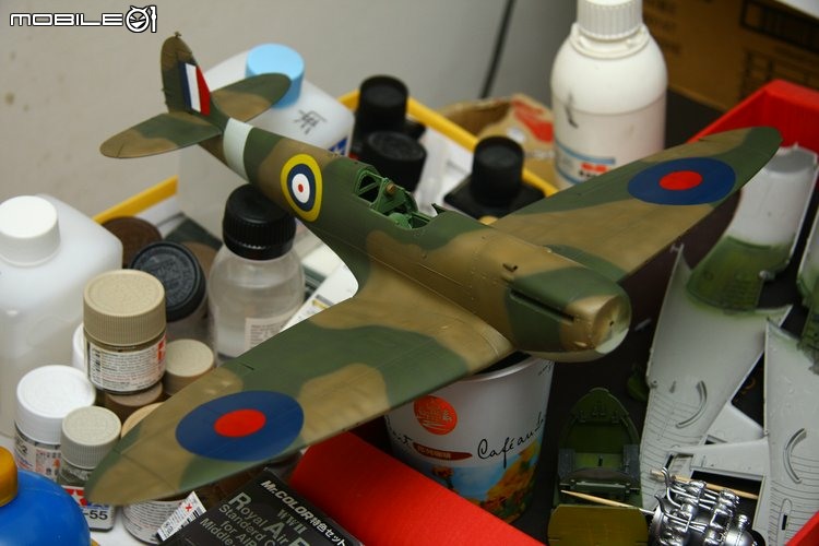 [模型製作記] 英國噴火戰鬥機Spitfire MK.II 1/32