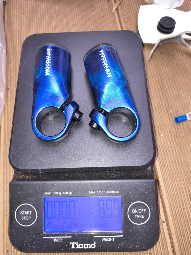 自組碟煞鈦合金小徑+鋼管小徑