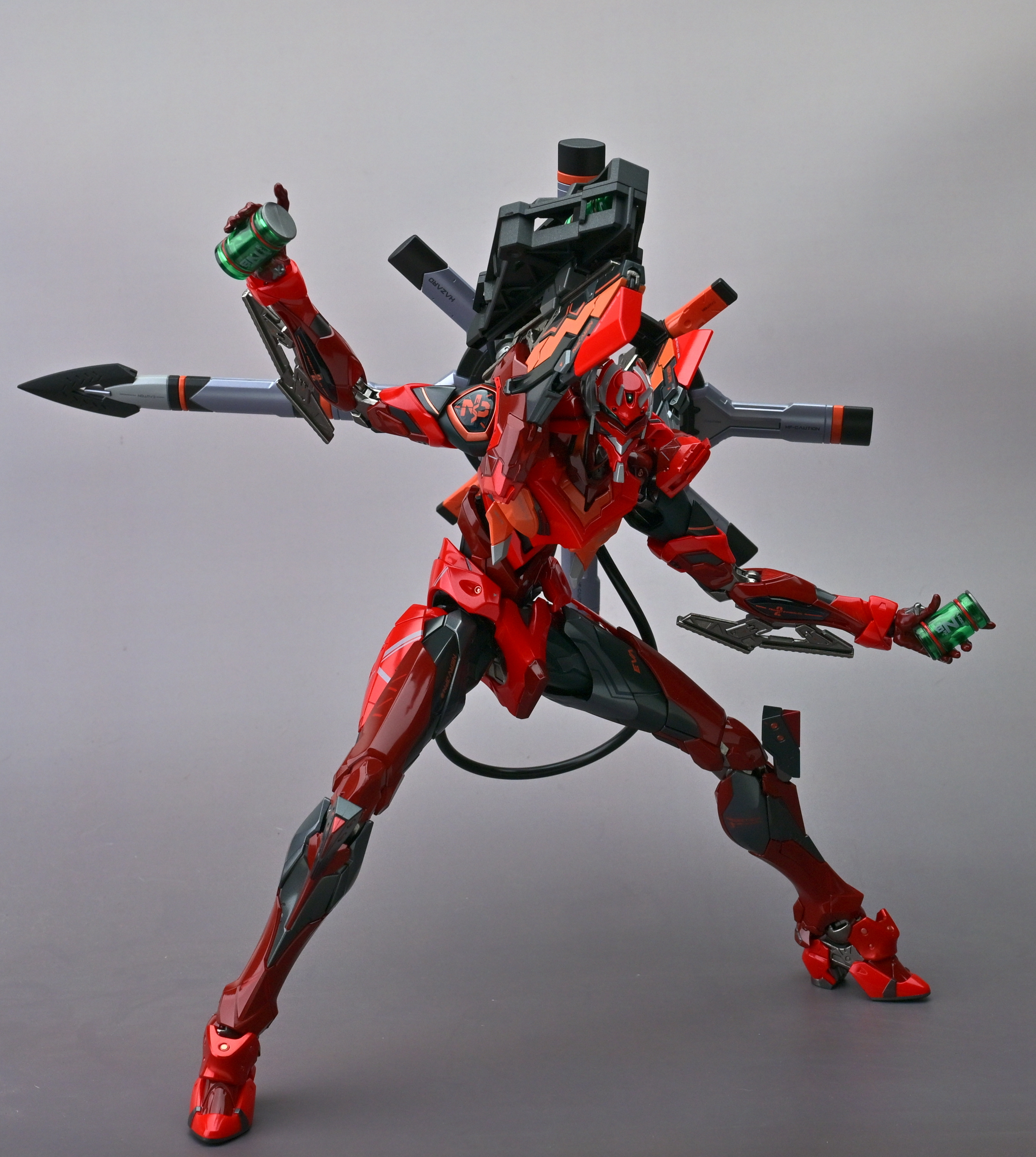 【CCSTOYS鐵魄】 明日香的赤紅怒火 浴火重生的野獸 鐵魄 EVA 貳號機 II式 開箱