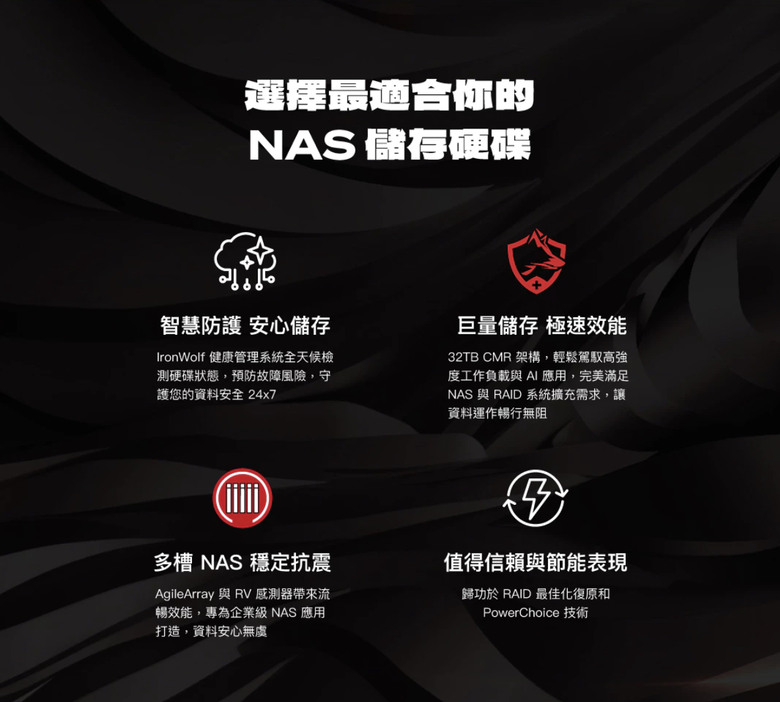 【開箱簡測】Seagate NAS (那嘶狼) IronWolf Pro 32TB ST32000NT000 硬碟效能簡測 (圖多)