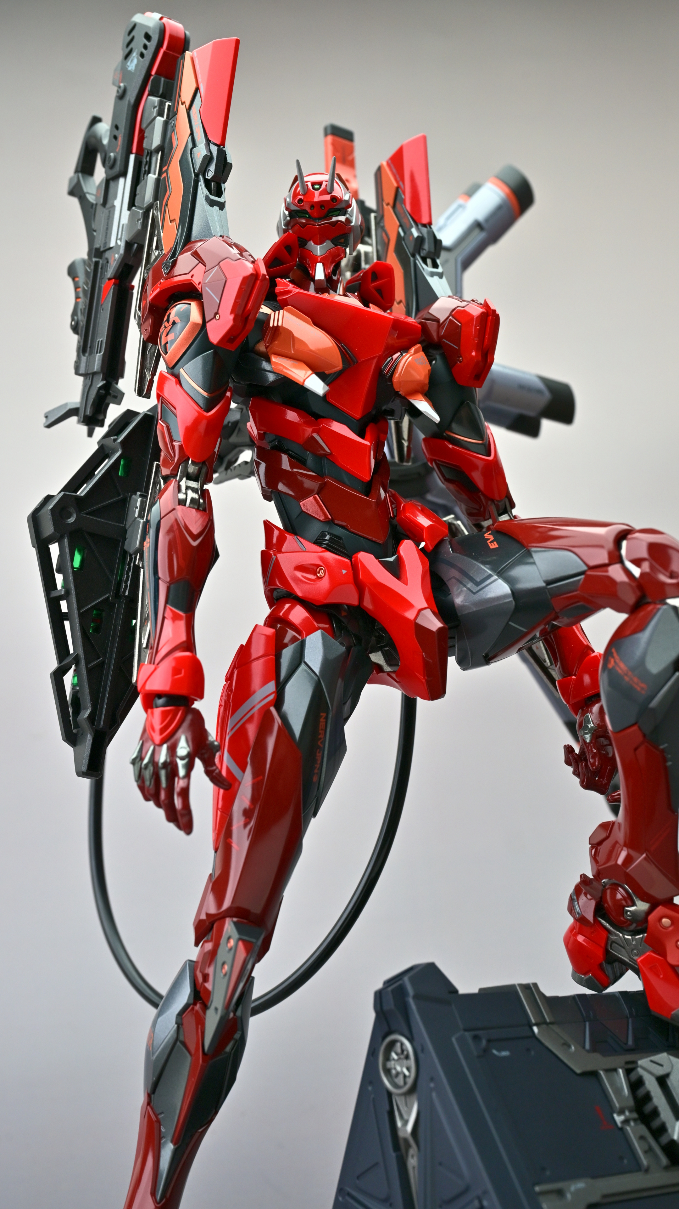 【CCSTOYS鐵魄】 明日香的赤紅怒火 浴火重生的野獸 鐵魄 EVA 貳號機 II式 開箱