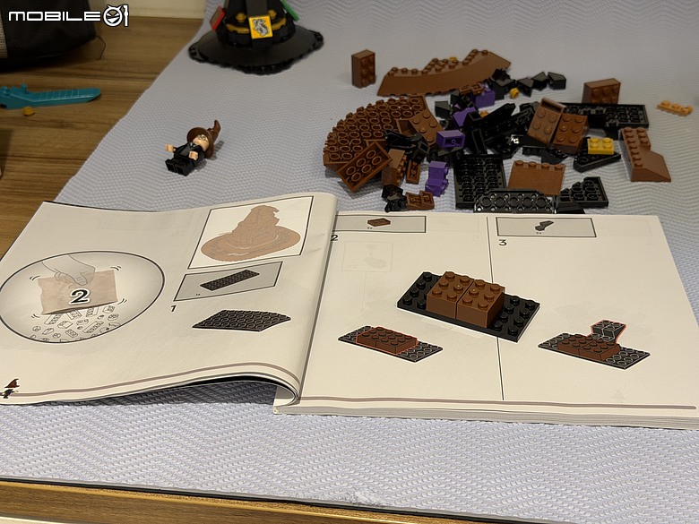 點我看大圖 LEGO 哈利波特 76429 分類帽開箱|為寶寶打造一個魔法童年