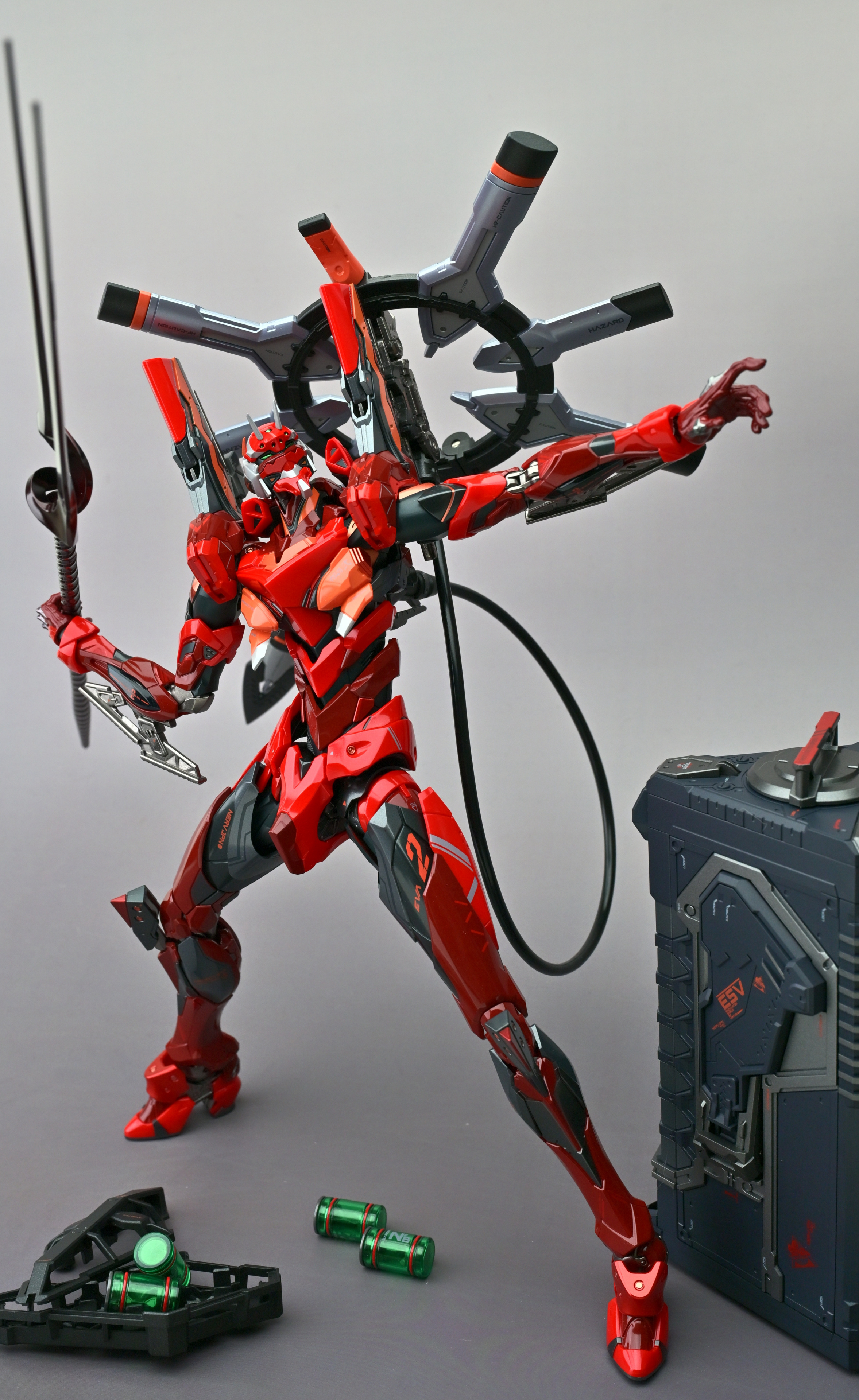 【CCSTOYS鐵魄】 明日香的赤紅怒火 浴火重生的野獸 鐵魄 EVA 貳號機 II式 開箱