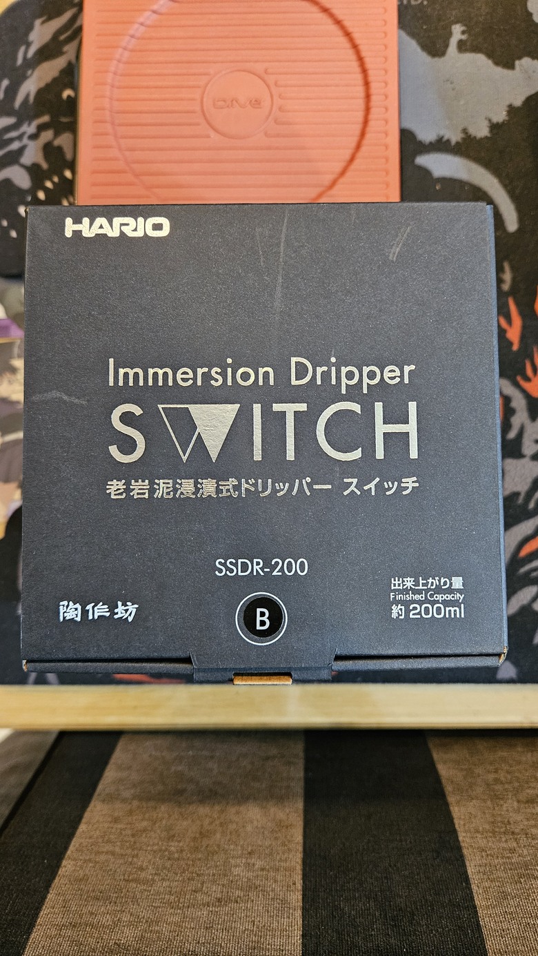 [微開箱]HARIO X 陶作坊 老岩泥SWITCH濾杯