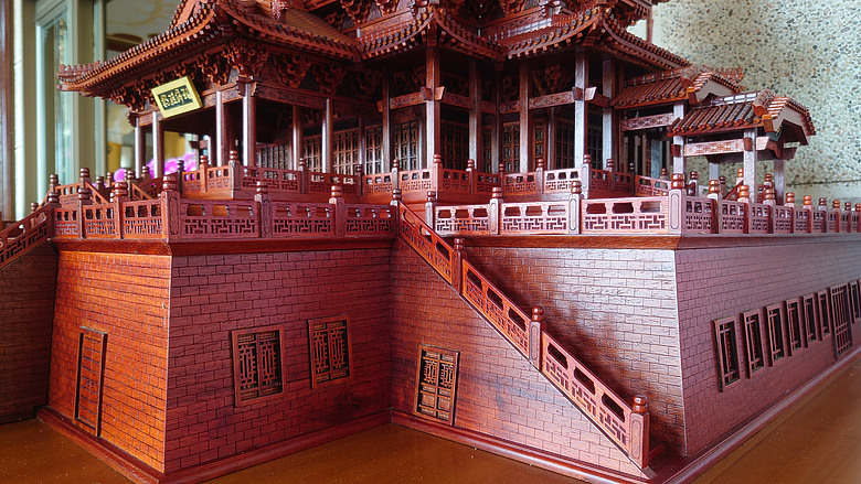 [展覽]:基隆-月眉山.靈泉禪寺(古代建築模型展)-TAIWAN KEELUNG Lingquan Temple(Ancient Architectural Model Exhibition)