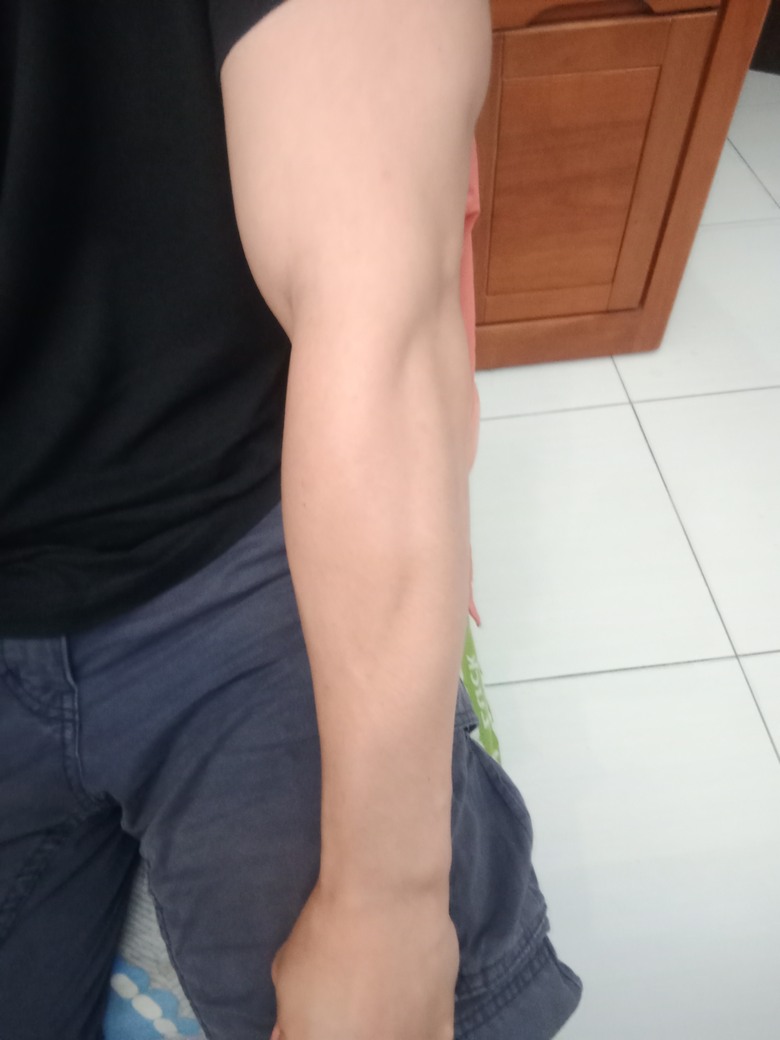 重訓時左右手感受度落差很大