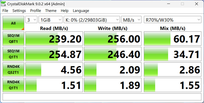 【開箱簡測】Seagate NAS (那嘶狼) IronWolf Pro 32TB ST32000NT000 硬碟效能簡測 (圖多)