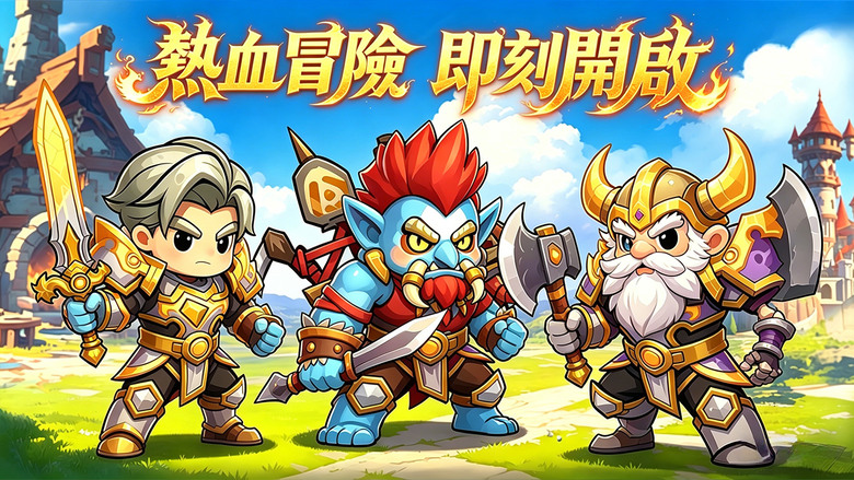 《暗影紀元-魔幻冒險之旅》4月28日 正式上線 魔獸世界題材 Q萌登場 輕鬆放置 爽快變強 | 禮包碼、兌換碼、虛寶碼 | 多種族英雄自由搭配 戰士、法師、精靈全面集結 開啟你的奇幻之旅