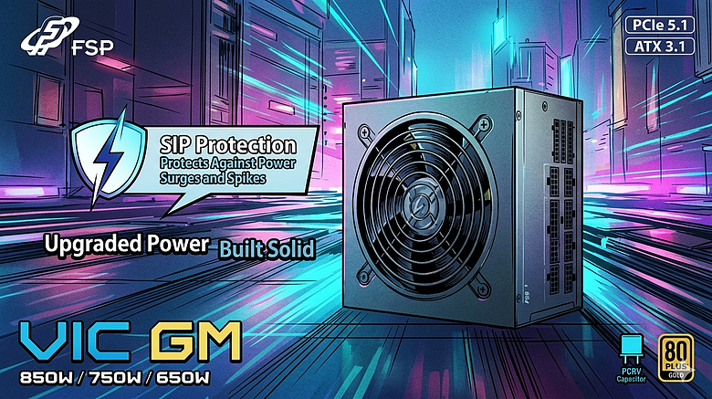FSP 全漢 VIC GM 三千元級別全模金牌