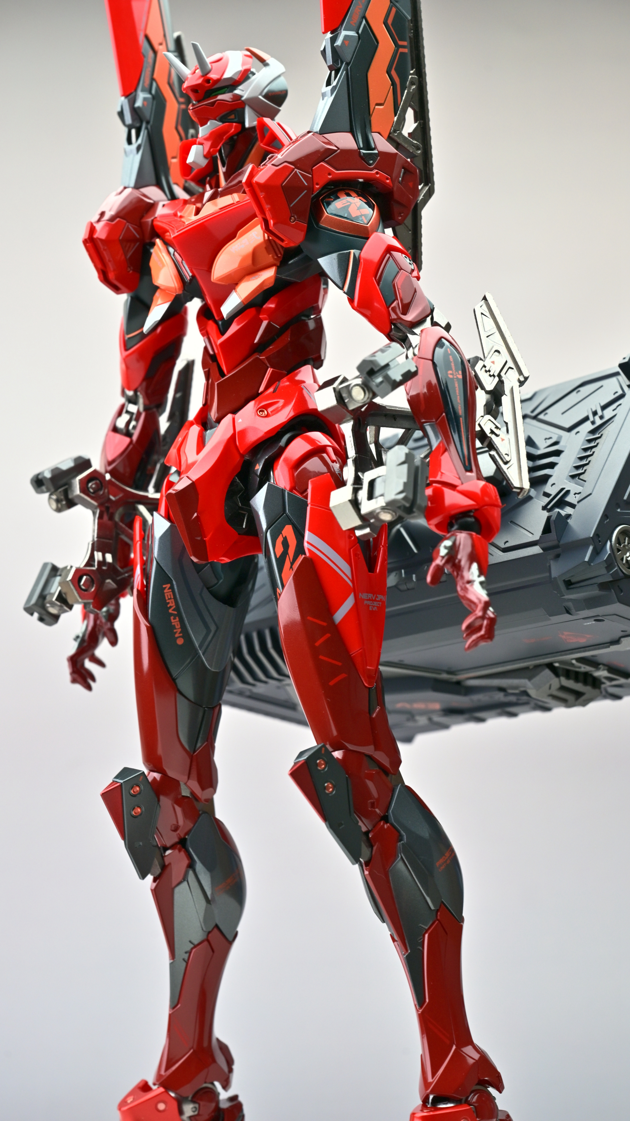 【CCSTOYS鐵魄】 明日香的赤紅怒火 浴火重生的野獸 鐵魄 EVA 貳號機 II式 開箱