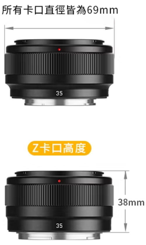 遇見SG-image(深光) 35mm f/2.2 Z mount
