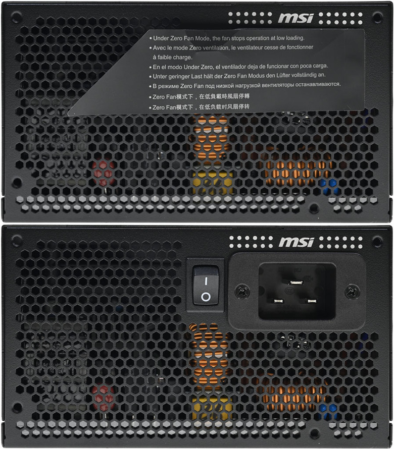 點我看大圖 MSI MPG Ai1600TS PCIE5 1600W鈦金全模組電源開箱