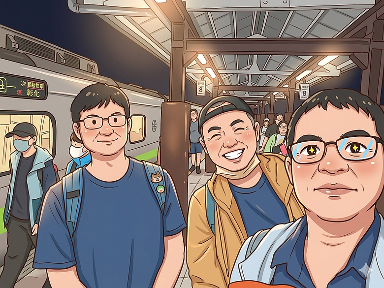點我看大圖 2026 進香大白 白沙媽進香 地表最強的散步之旅 熱血熬夜12小時