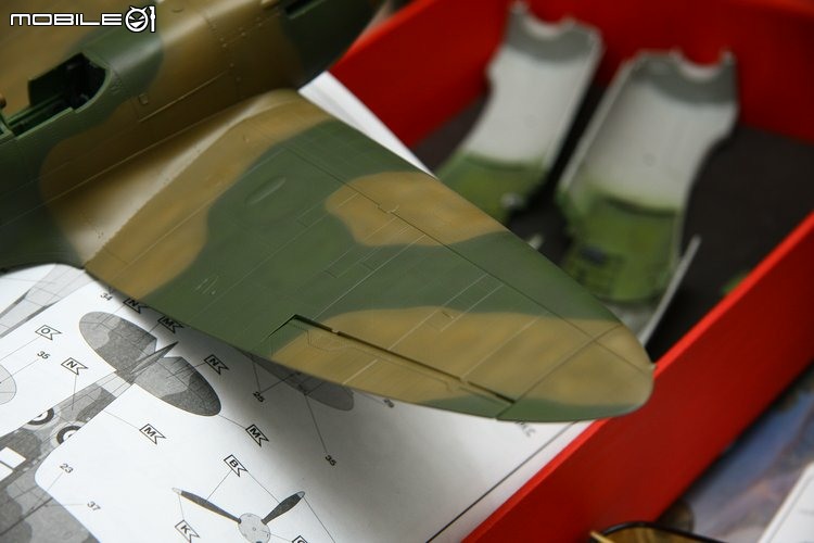 [模型製作記] 英國噴火戰鬥機Spitfire MK.II 1/32